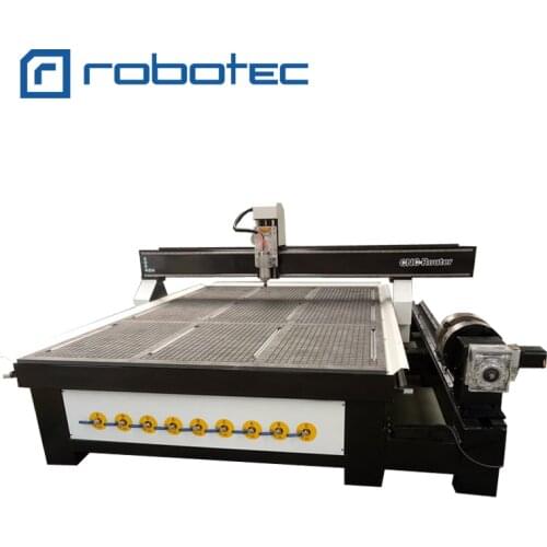 Factory large scale 4d cnc router 2030/3D cnc router machine with rotary for pillar and table legs door engraving cnc machine