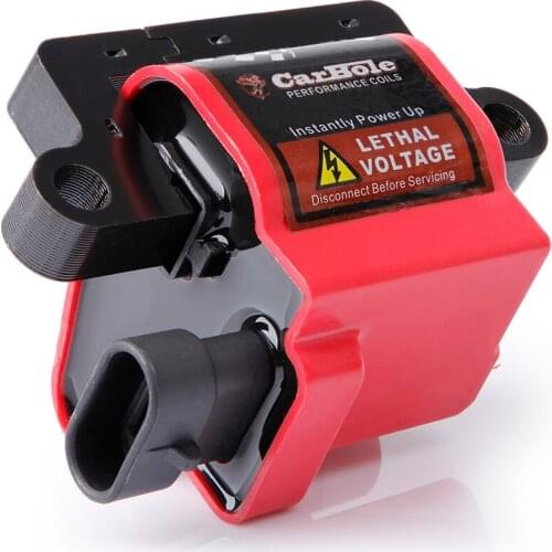 1pcs Square Ignition Coil w/ Spark Plug Wire For Chevy GMC 5.3L 6.0L 8.1L 4.8L