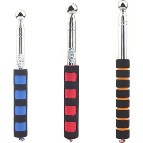 115CM Hollowing Drum Hammer Sound Detection Inspection Thickened Telescopic Rod Detection Hammer Test Hammer Tool