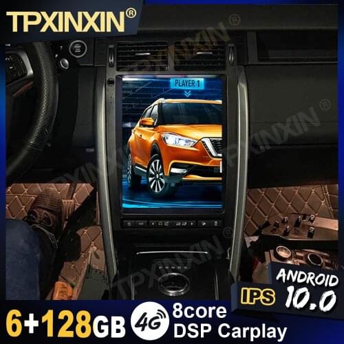 Android 10 6G+128G For Land Rover discovery Freelander 2015-2019 Carplay DSP Multimedia Player Tape Recorder Video GPS Head Unit