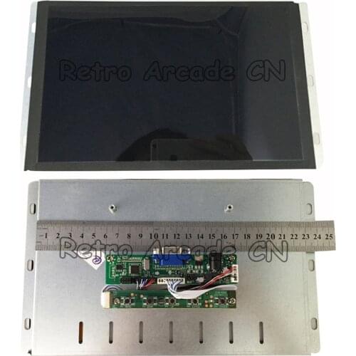 Arcade Monitor LCD Screen 10.1/ 10.4 inch HDMI Output 16:9/16:10/4:3 Ratio + Power & Display Cable for Pandora Box Bartop