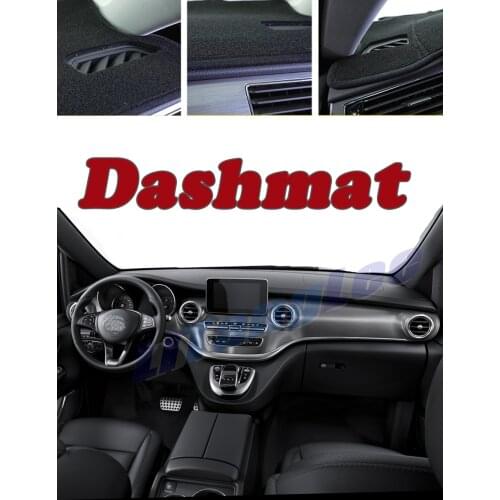 Car DashMat Cover Sun Protection Carpet Anti Slide Pad For Mercedes Benz V Marco Polo MB W447 2014~2021 Insulated Dash Mat