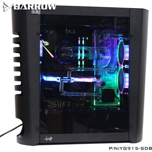 Barrow Waterway Boards For IN WIN 915 Case, For Intel CPU Water Block & Single/Double GPU Building LRC2.0 version YG915-SDB