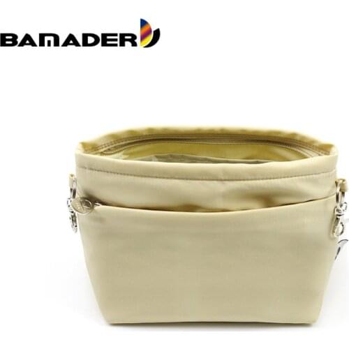 Brand Storage Bag Womens Bucket Bag Lined Bag Detachable Nylon Zipper Storage Consolidation Bag Ladies Cosmetic Case Bag Part