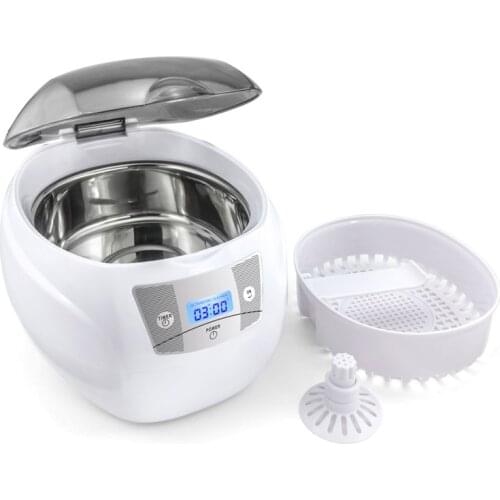 35W 750mL Household ultrasonic cleaner Ultrasonic wave cleaner Cleaning machine Microcomputer control 110V 220V EU US Plug