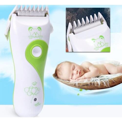 Electric Baby Hair Trimmer Hair Clipper Baby Hair Care Cutting Remover Rechargeable Quiet Kids Infant Women Pet Hair Shaver