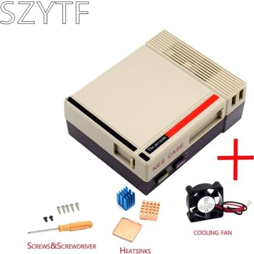NES NESPI Case Plus Retroflag Kit Functional POWER button with Safe Shutdown