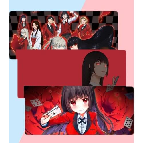 Kakegurui Jabami Yumeko Customized laptop Gaming mouse pad X XL XXL Non slip Cushion Thickness 2mm LockEdge equal LE