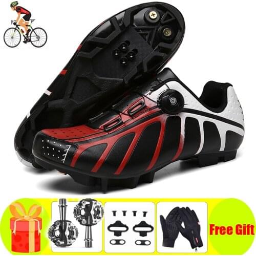Cycling Shoes Men Sapatilha Ciclismos MTB Outdoor Professional Racing SPD Pedal Bicycle Sneakers Unisex Mountain Bike Bicicleta