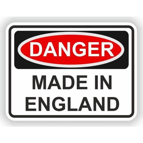 Hot Sell Personality MADE IN ENGLAND Car Stickers Decals Window Vinyl Windshield Accessories Auto Decorative PVC 15CM*11CM