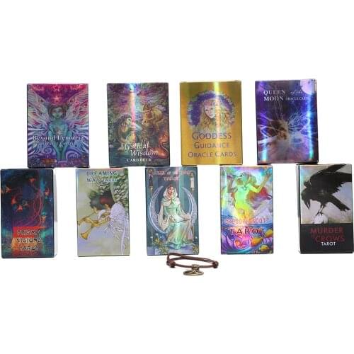 Tarot Board Game Toys Oracle Rider Waite Party Divination Prophet Prophecy Card Poker Board Gift Checkerboard