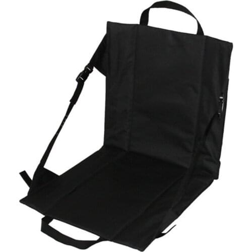 Portable Outdoor Camping Travel Folding Chair Comfort Seats with Backrest Beach Moisture-Proof Leisure Barbecue Ultra-Padded