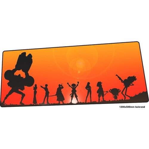 ONE PIECE mouse pad gamer Domineering 120x50cm notbook mouse mat gaming mousepad large Beautiful pad mouse PC desk padmouse