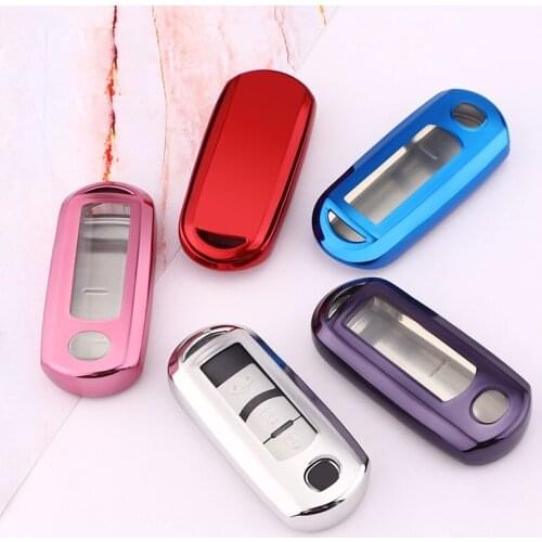 TPU full protect Key Shell Key Cover Case For Mazda 2 3 6 Atenza Axela CX-5 CX5 CX 5 CX-7 CX-9 2015 2016 2017 2018 Smart key
