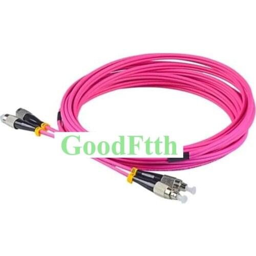 Fiber Optic Patch Cord Jumper Cable FC-FC Multimode OM4 Duplex GoodFtth 20-100m