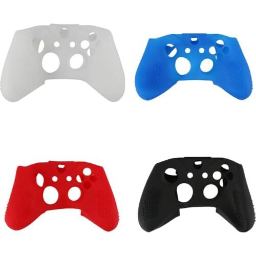 ALLOYSEED 1pcs Colorful Soft Silicone Rubber Skin Gamepad Protective Case Cover For Microsoft Xbox One S Controller 4 colors