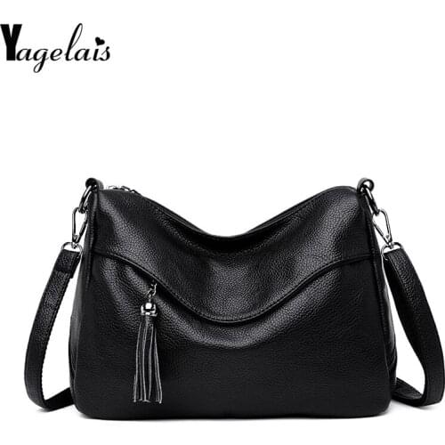 2019 Leather Women Bags Designer Luxury Handbags Shoulder Bag Female Big Casual Tote Popular Crossbody Bag Ladies Geometric