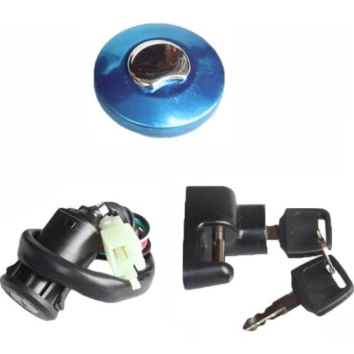 4 Wire Ignition Switch Fuel Tank Cap Lock key Kits For Honda Monkey Bike Z 50 Z50 Motorbike