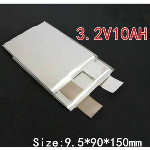 4pcs 4s Lifepo4 Battery 10ah 3.2v Cells 20A for Battery 12v 10ah DIY Pack 12.8v Energy Storage Solar 12v Battery Light Toy Car