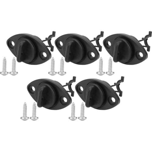5pcs Boat Drain Plug ABS Boat Marine Yacht Raft Kayak Drain Hole Bung Plugs Canoes Kayak Replacement Accessories