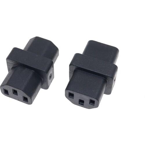 C13-C13 AC Power Adapter IEC320 C13 TO C13 Wire Cord Connector Converter Male To Female Socket Chassis Server Conversion Plug