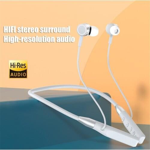 Bluetooth 5.0 Wireless Headphones with Mic In Ear Earbuds for Smartphone Magnetic Earphone HiFi Stereo for Sports Gaming Headset