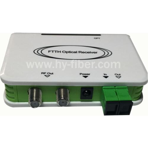 CATV Optical Node Mini FTTH Receiver WDM Converter Triplexer Minimode With Two RF Port