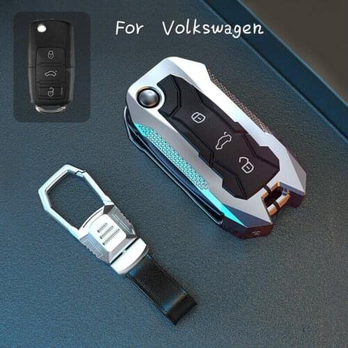Zinc Alloy Car Key Cover Case for Volkswagen VW POLO Tiguan Passat B5 B6 B7 Golf EOS Scirocco Jetta MK6 Octavia Accessories