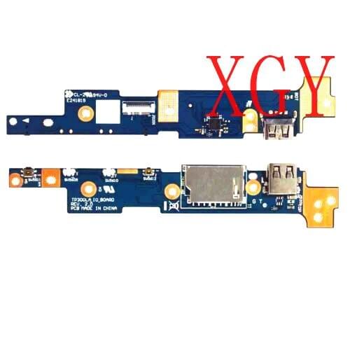 For ASUS Q302LA TP300LA Q302L TP300LD USB IO SD Card Board & Power Switch Button 100% Test ok