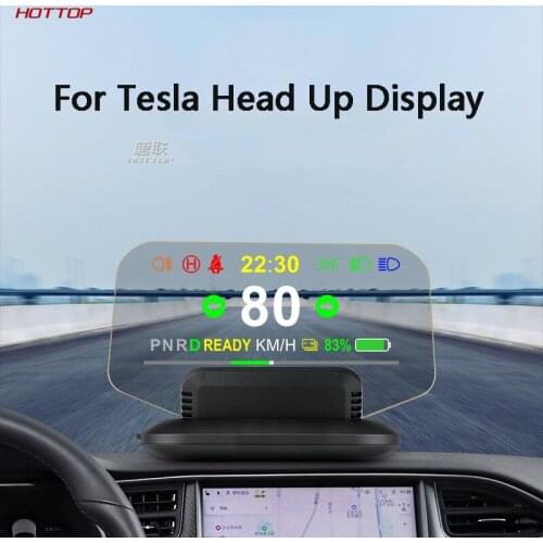 For Tesla Model 3 X Y S Looked Up Display HUD Navigation Display Modified Interior Accessories