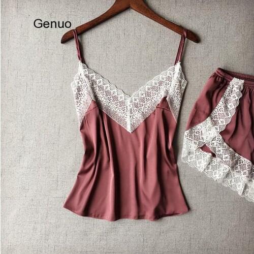 Женские пижамы с шортами Genuo China At AliExpress