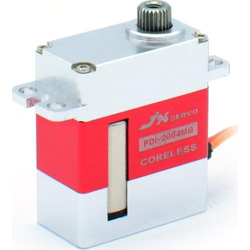 JX Servo PDI-2004MG 4.2kg 0.08sec Digital Full Metal Aluminium Case Wing Servo For RC Drone Glider Helicopter Dual Ball Bearing