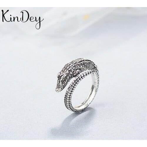 Kindey Bijoux Boho Silver Color Animals Rings for Women Lady Rings Fashion Party Statement Jewelry Wholesale