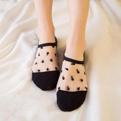 Lace Women Yoga Sock Quick-Dry Anti-slip Invisible Ballet Pilates Socks Exercise Running Sport Socks Slippers Women