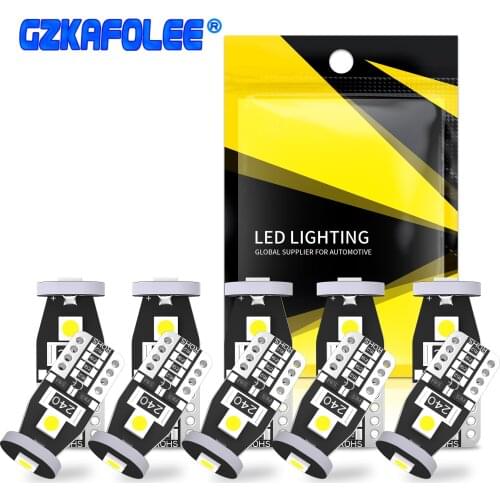 10PCS W5W t10 led canbus 168194 T10 led lamp Car Light Bulb Auto clearance Reading Dome Wedge License Plate Lamp T10 car product