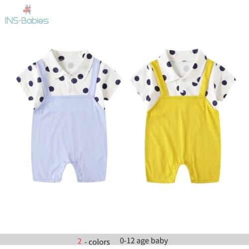 Newborn baby girls clothes summer Short Sleeve girl baby clothing Cotton Romper infant clothing boy Costume Toddler outfit 2020