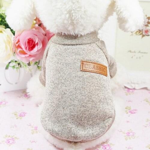 Pet Dog Clothes Warm Dog Sweaters Cat Sweater Jacket Coat Winter Puppy Clothing For Small Dogs Cat Chihuahua Teddy Pet Supplies