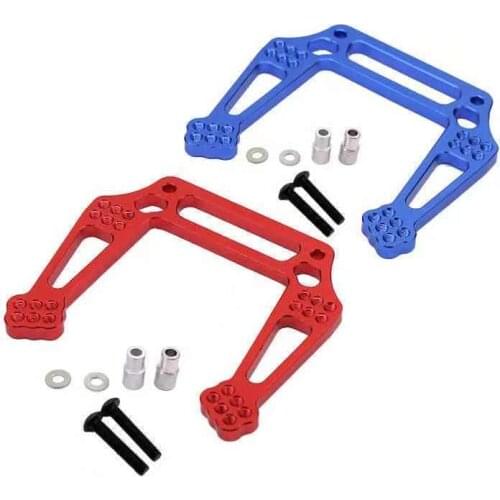 Aluminum Alloy Front Shock Tower Lightweight and Durable Performance Red By Atomik RC - Replaces 3639 Traxxas Slash 2WD 1:10 Car