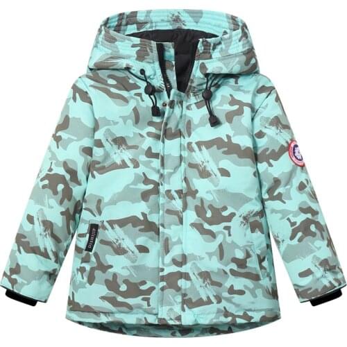 Winter Boys Girls Down Jacket Children Overcoat Thick 2021 New Fashion Coats Teenagers Kids Baby Clothing Parkas 3-12y