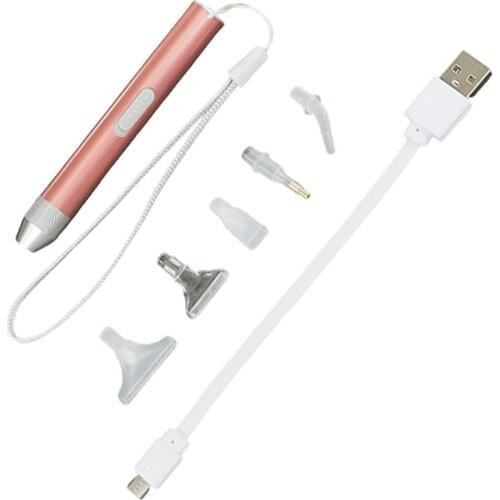 Luminous DIY Embroidery Tweezer Cross Stitch Dot Pen Charm Painting Tool Kit Square Round 3D 5D Diamond Drawing Point Drill Pen