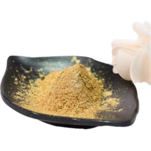 Cosmetics DIY Raw Material Extra Fine Gilding Gold Shimmering Powder use for Lipstick Eyeshadow Craft 10-60um