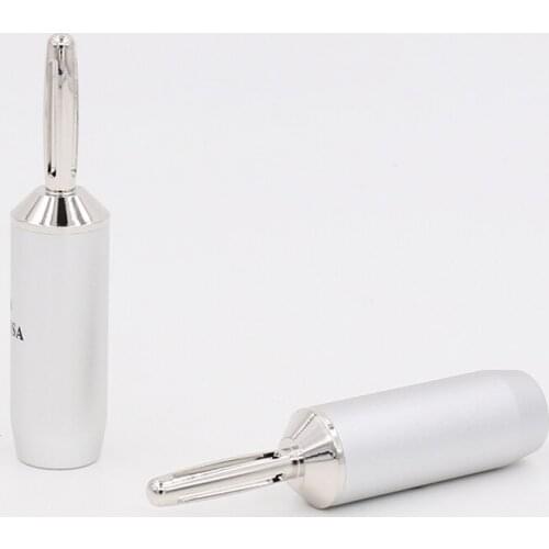 VB-002 rhodium plated Speaker cable banana terminal connector