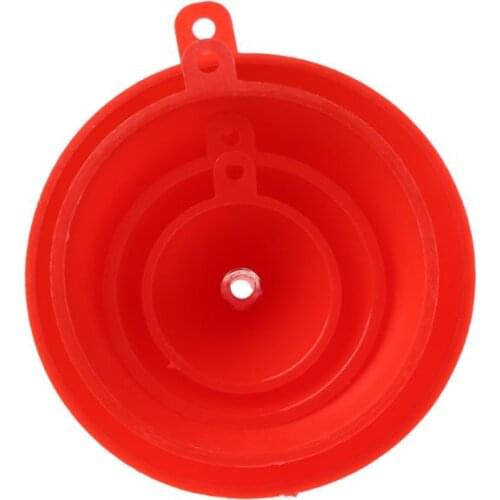 4Pcs Small Car Refueling Funnel Gasoline Engine Oil Additive Motorcycle Farm Machine Use Convenient Anti-leakage Filler