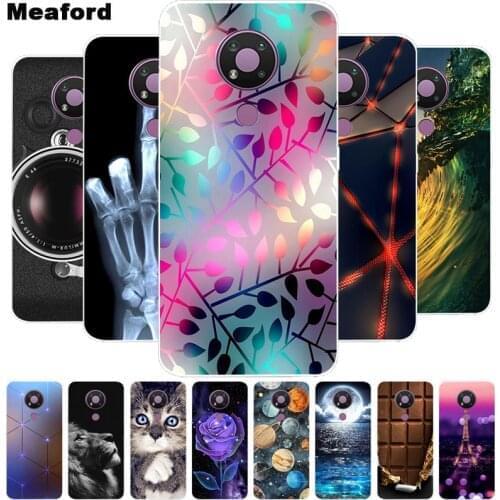 6.39" For Nokia 3.4 Case Phone Cover Soft Silicone Back Case for Nokia 3.4 Shockproof Cover for Nokia 3.4 Nokia3.4 2020 Coque