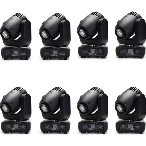 8pcs/lot 150W LED Spot Moving Head With ZOOM Function Professional Disco Light Moving Head Spot Light