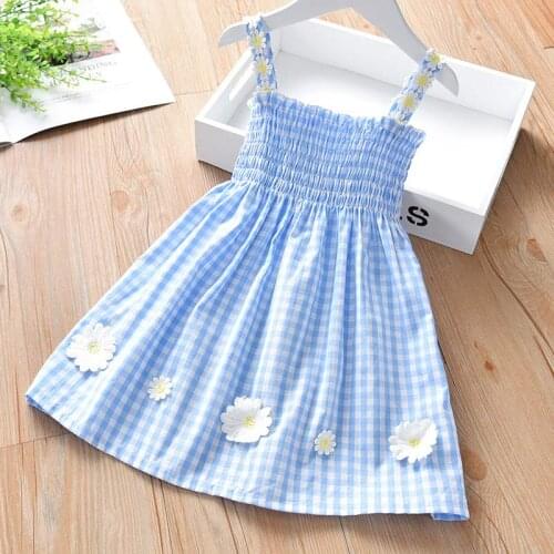 Bear Leader Kids Girls Princess Lace Dress New Summer Fashion Girl Sleeveless Dress Party Costume Children Wedding Clothing 2-6Y