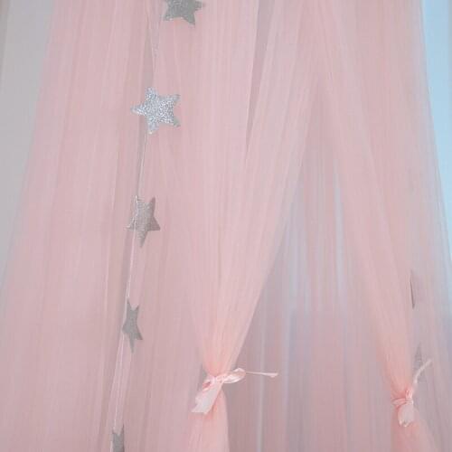 Kids Bedroom Thick Canopy Crown Canopy For Kids Room Decor Canopy Netting Thick For Baby Boy Girl Nursery Bedroom Room