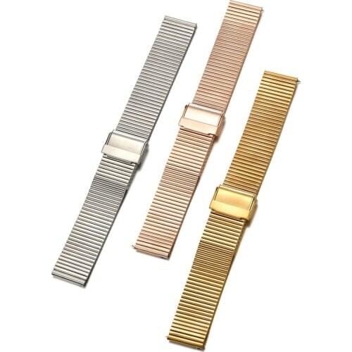 For Fitbit Versa/Versa 2/ Versa Lite Edition 20MM Stainless Steel Metal Slim Band Replacement