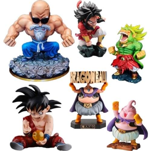 Dragon Ball Z Goku broly Ape Muscle Kame Sennin Majin Buu Action Figure DBZ PVC Anime Figurine Collection Boxed Figura Toys