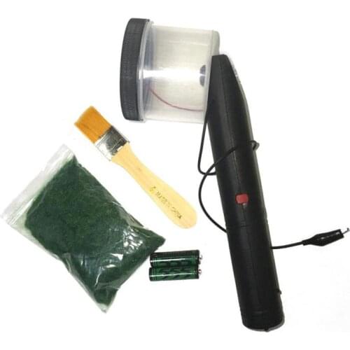 Dreamburgh Building Sand Table Model Tools Electrostatic Grass Planter Craft Flocking Applicator Machine Battery Grass Planter